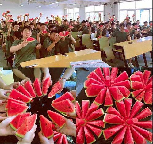 学校表演跳舞吃瓜