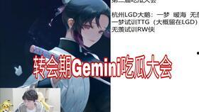 gemini吃瓜大会2022,娱乐圈风云再起，精彩瞬间回顾  第3张